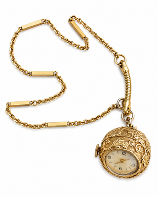 Gold Filled watch necklace