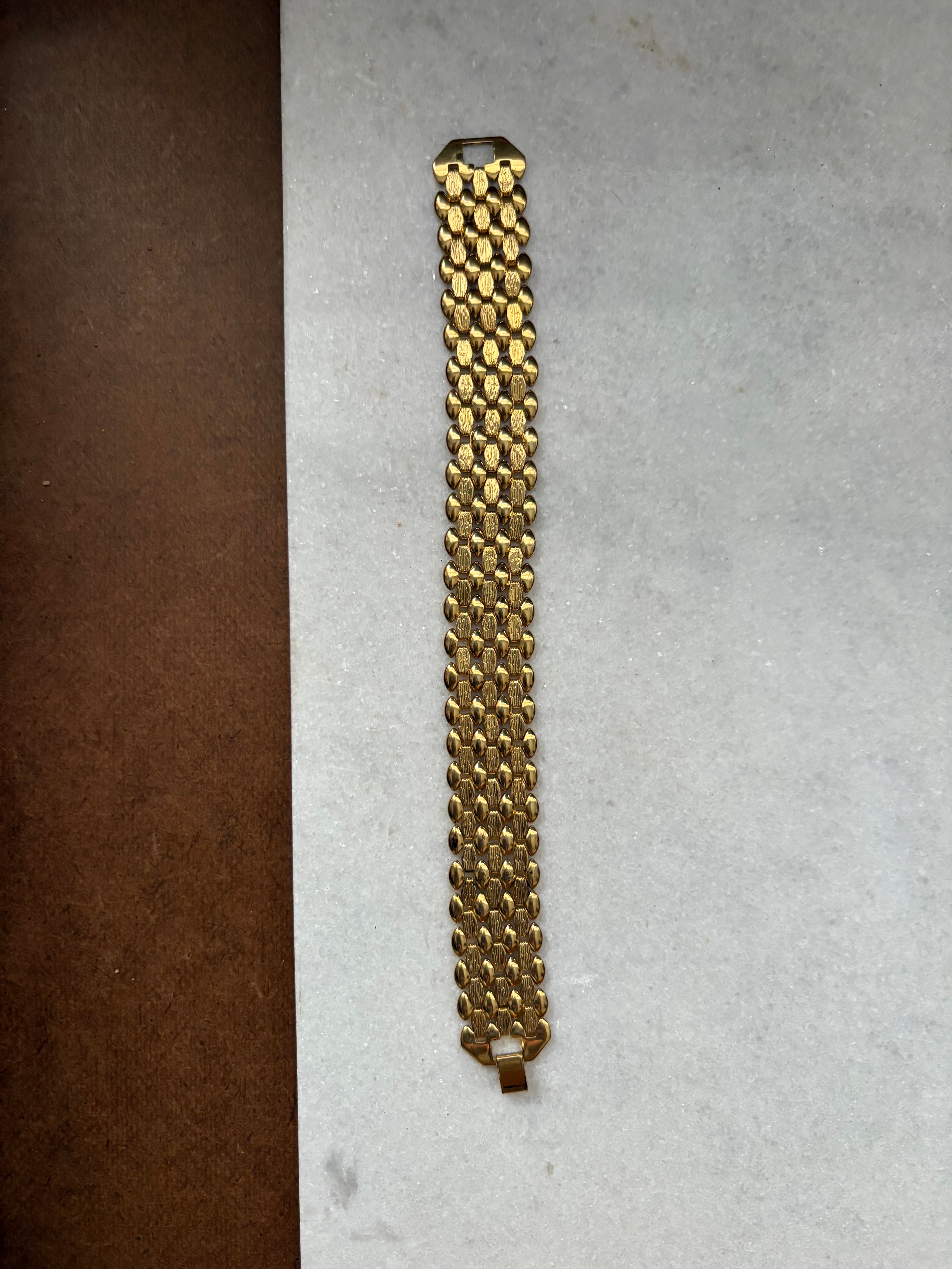Gold bracelet