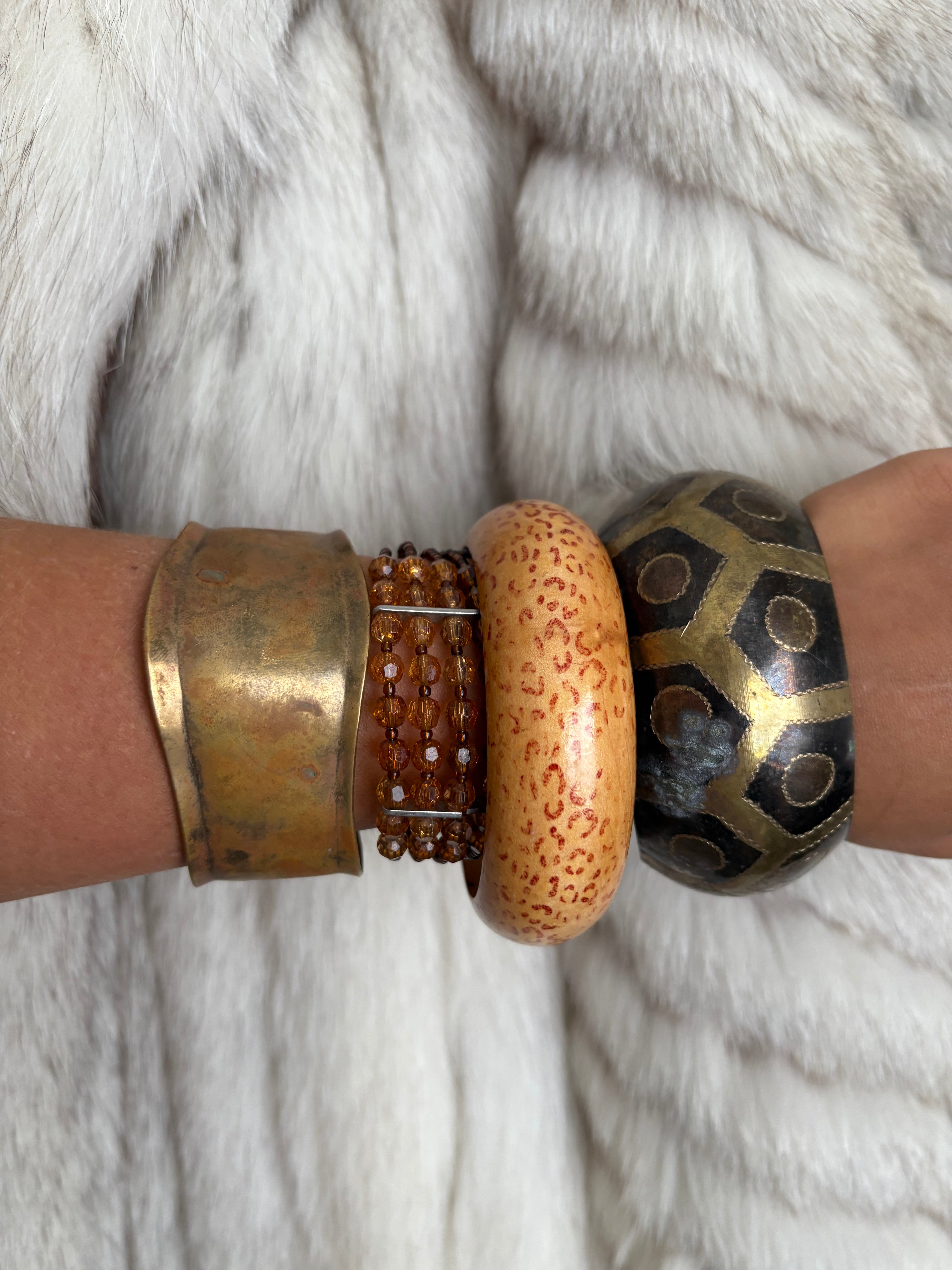 Brass bangle