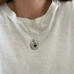 Spiral black onyx