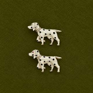 Dalmatian brooch