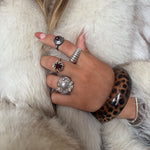 Luggage tag ring
