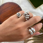 Heart floral ring