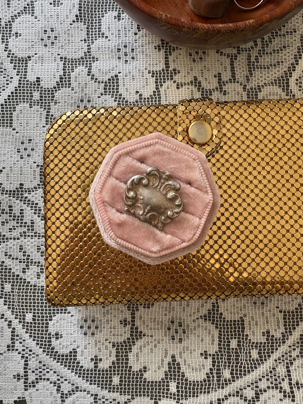 Luggage tag ring