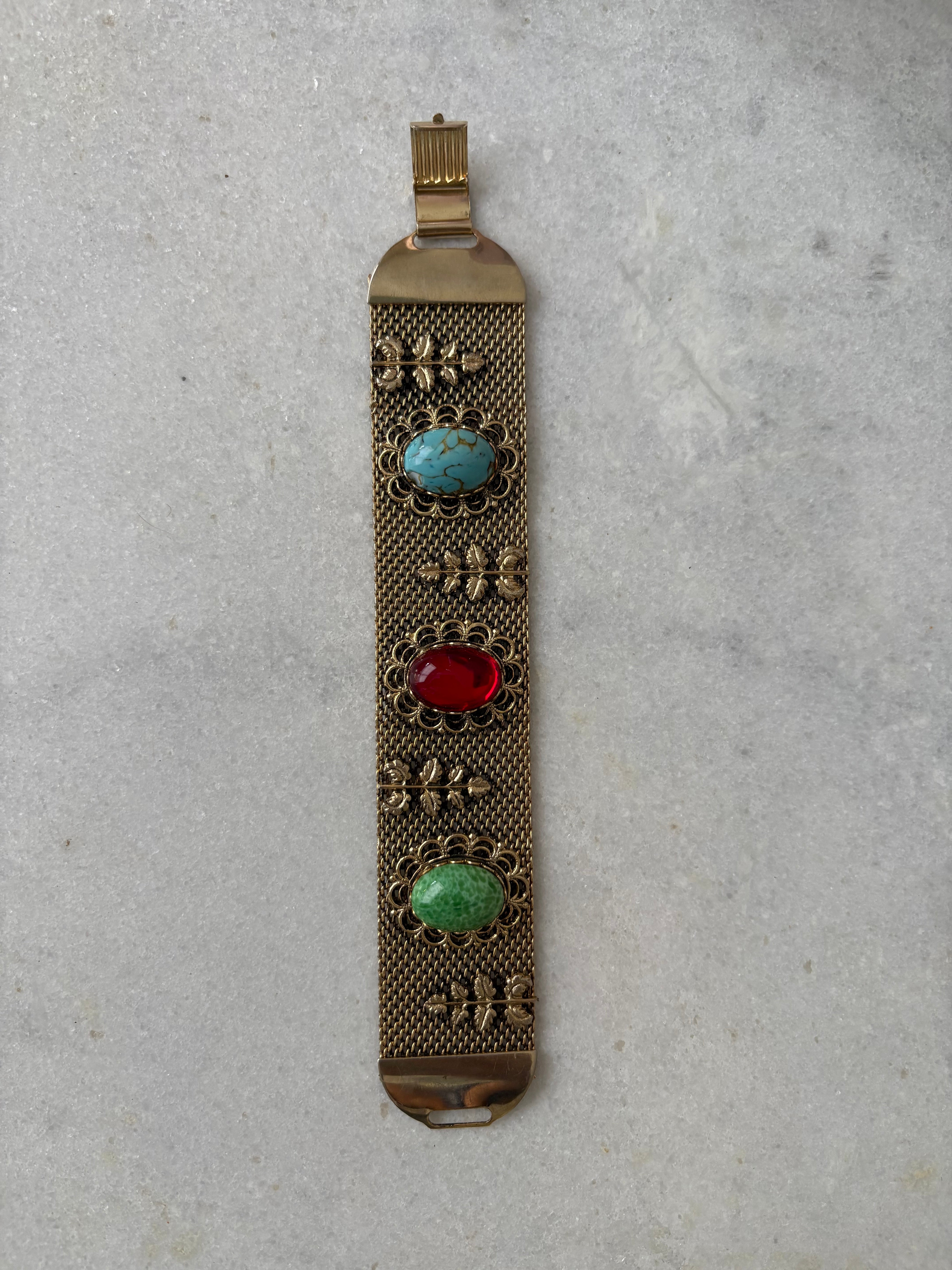 Gemstone bracelet