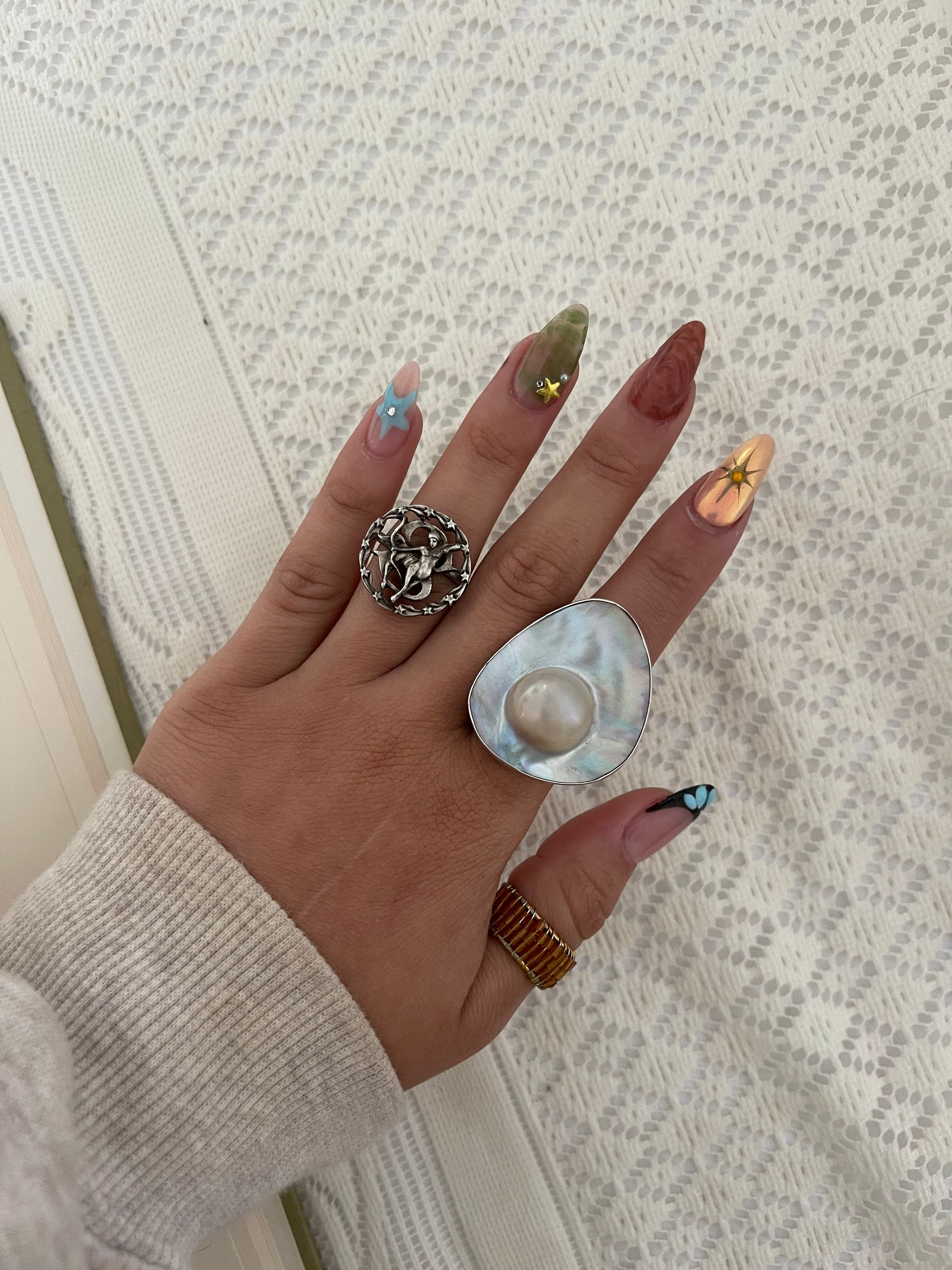 925 Sagittarius zodiac ring