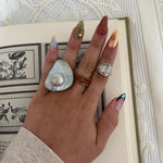 “K” spoon ring