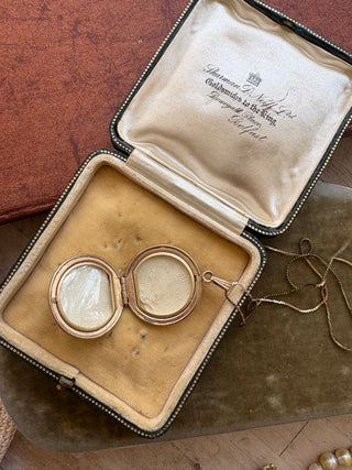 Gold filled B Locket