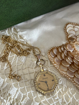 Clock necklace