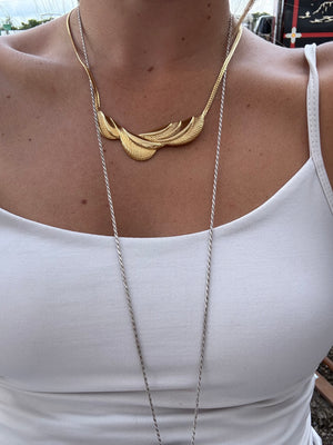 Gold necklace
