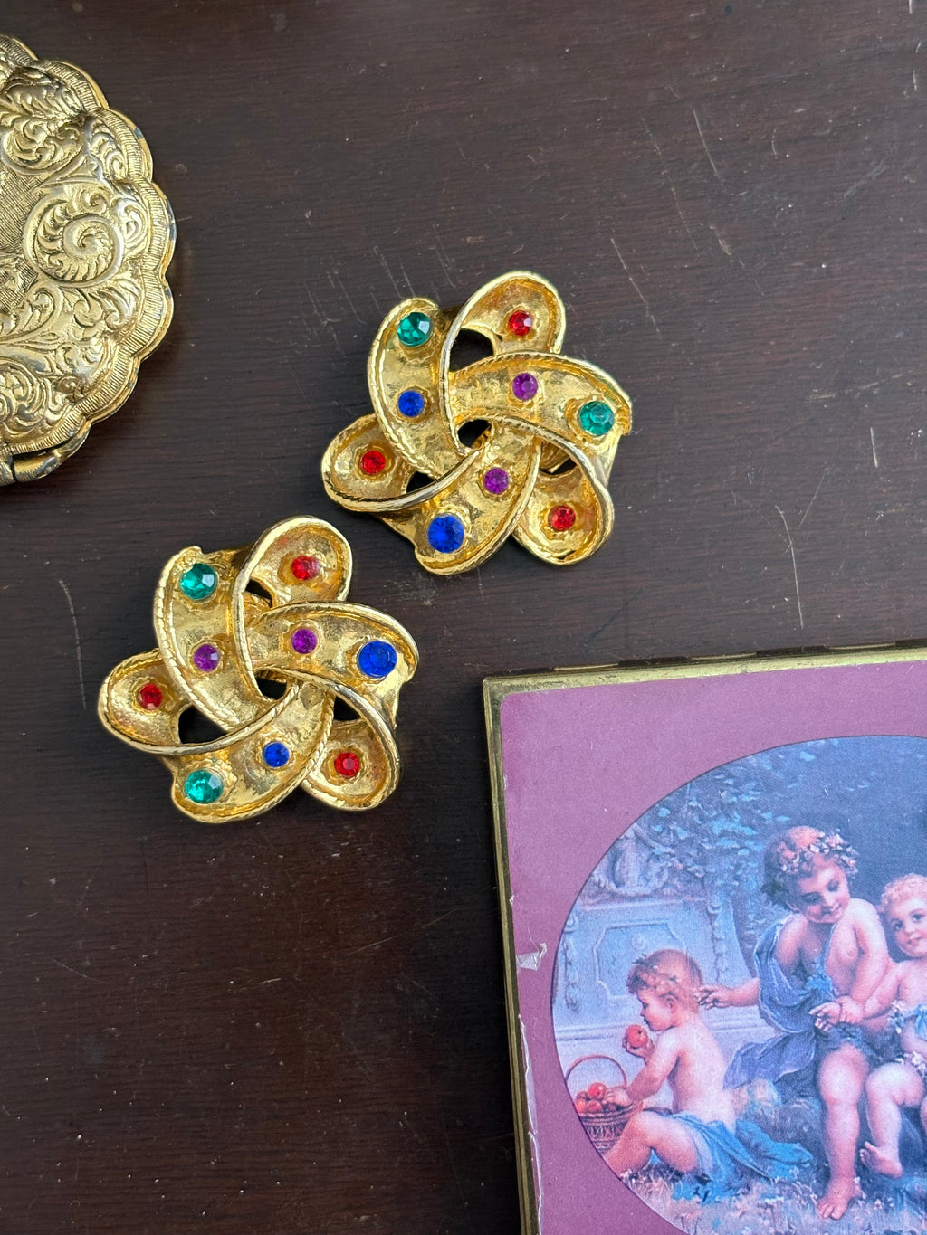 Clip on earrings