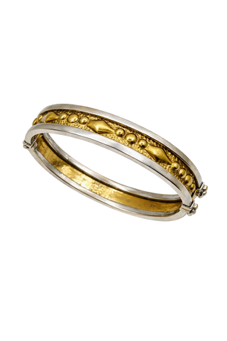 Solid gold bracelet