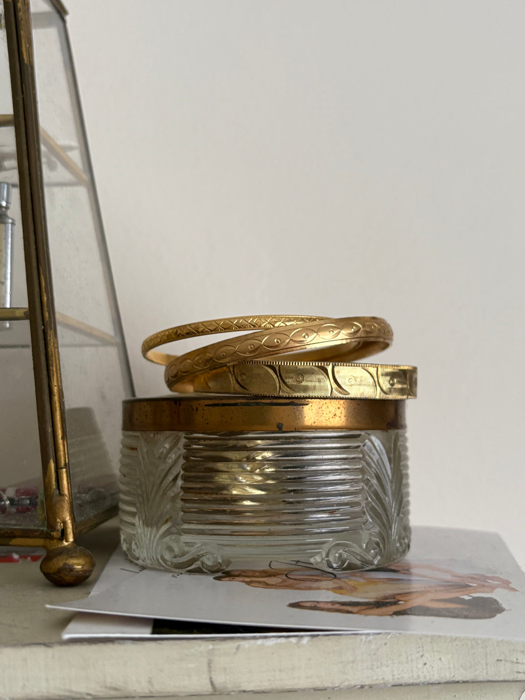 Gold bangle set
