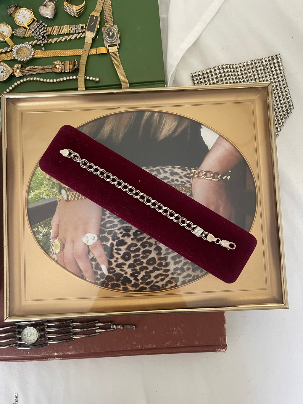 925 dual twisted bracelet