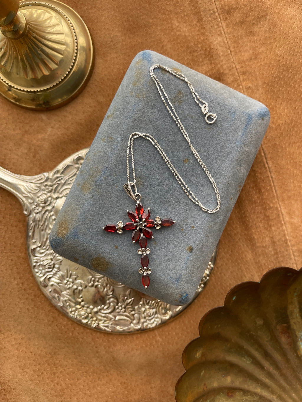 Sterling cross pendant
