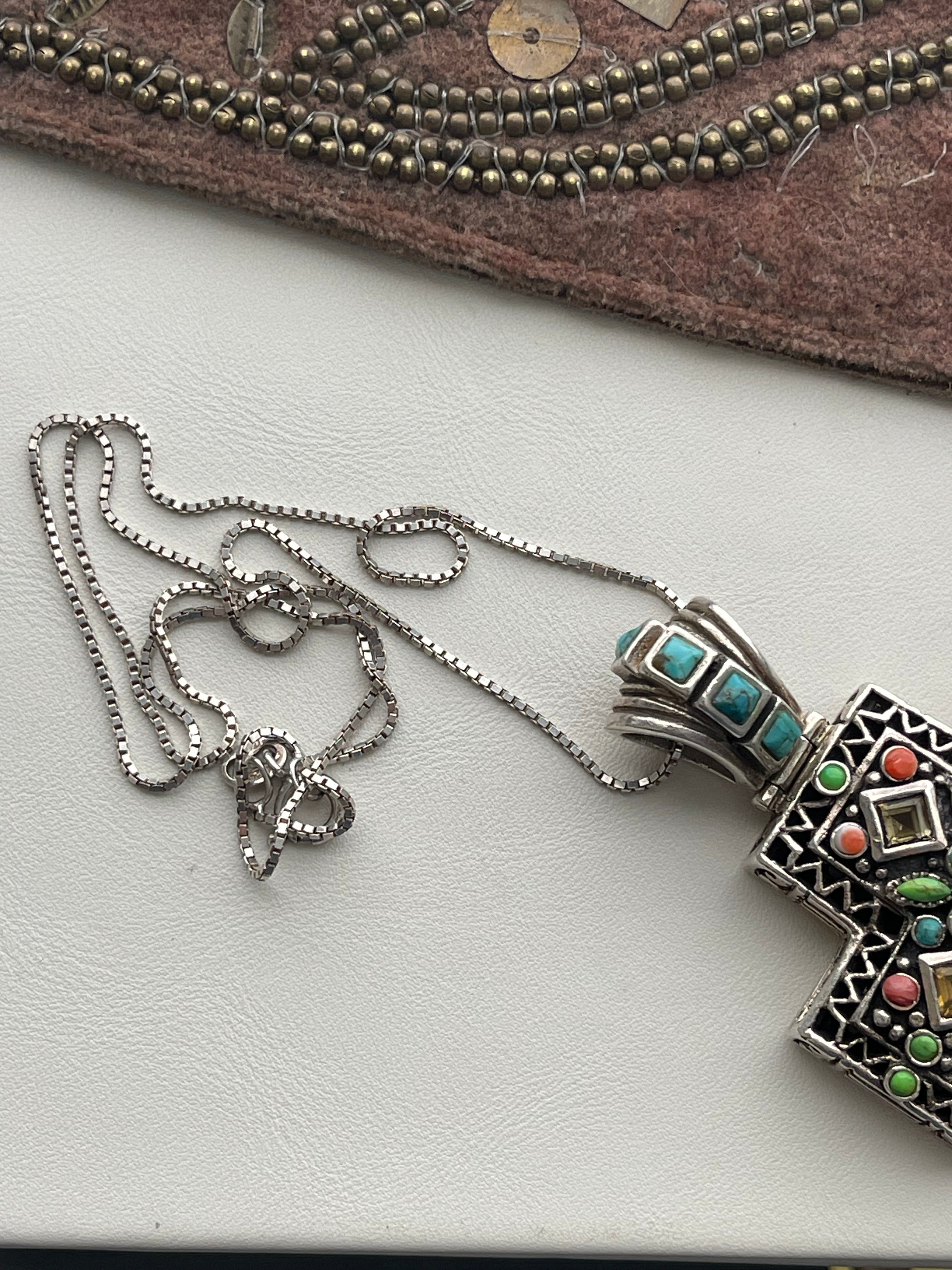 925 Cross pendant