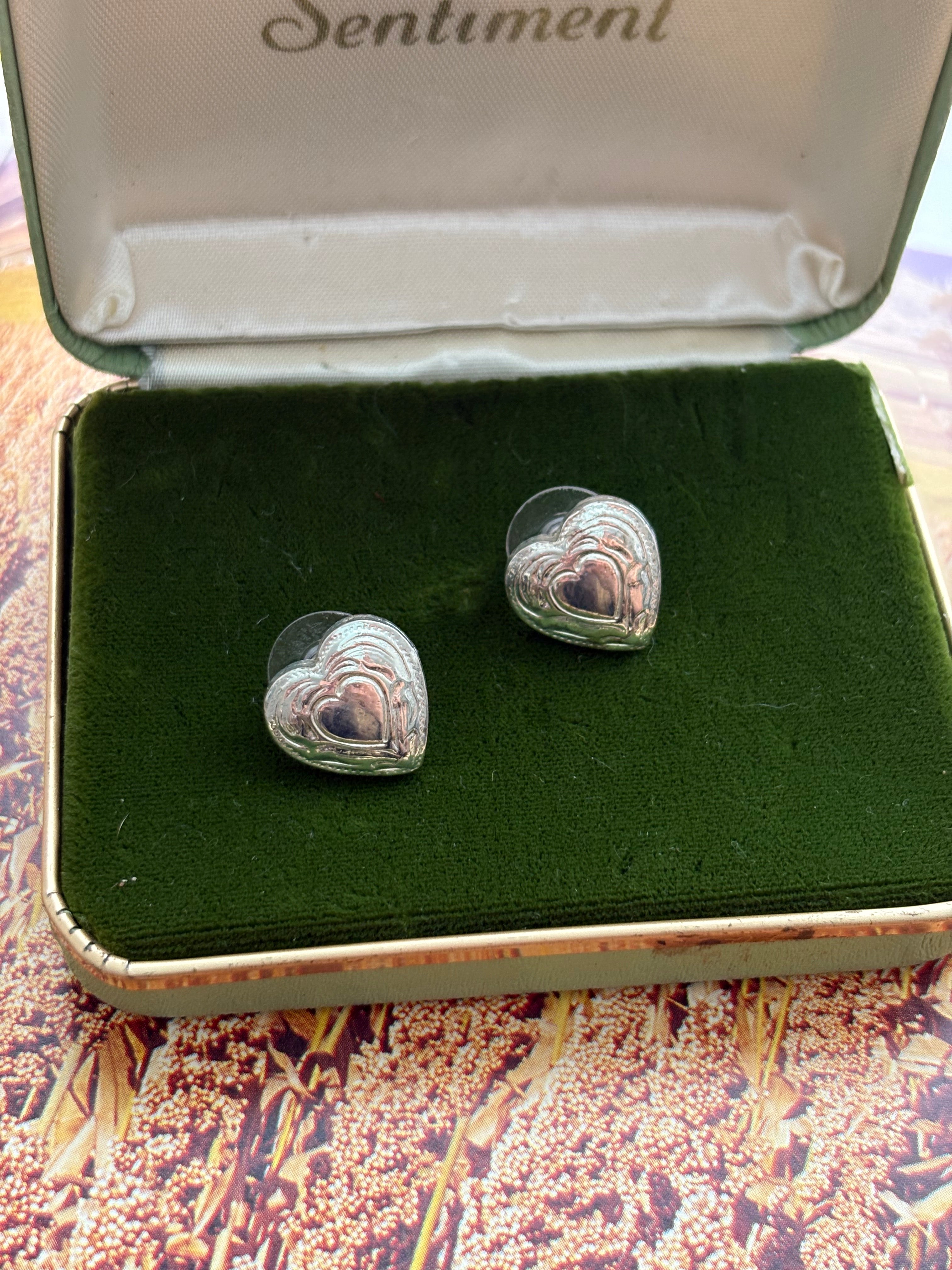 Heart earrings