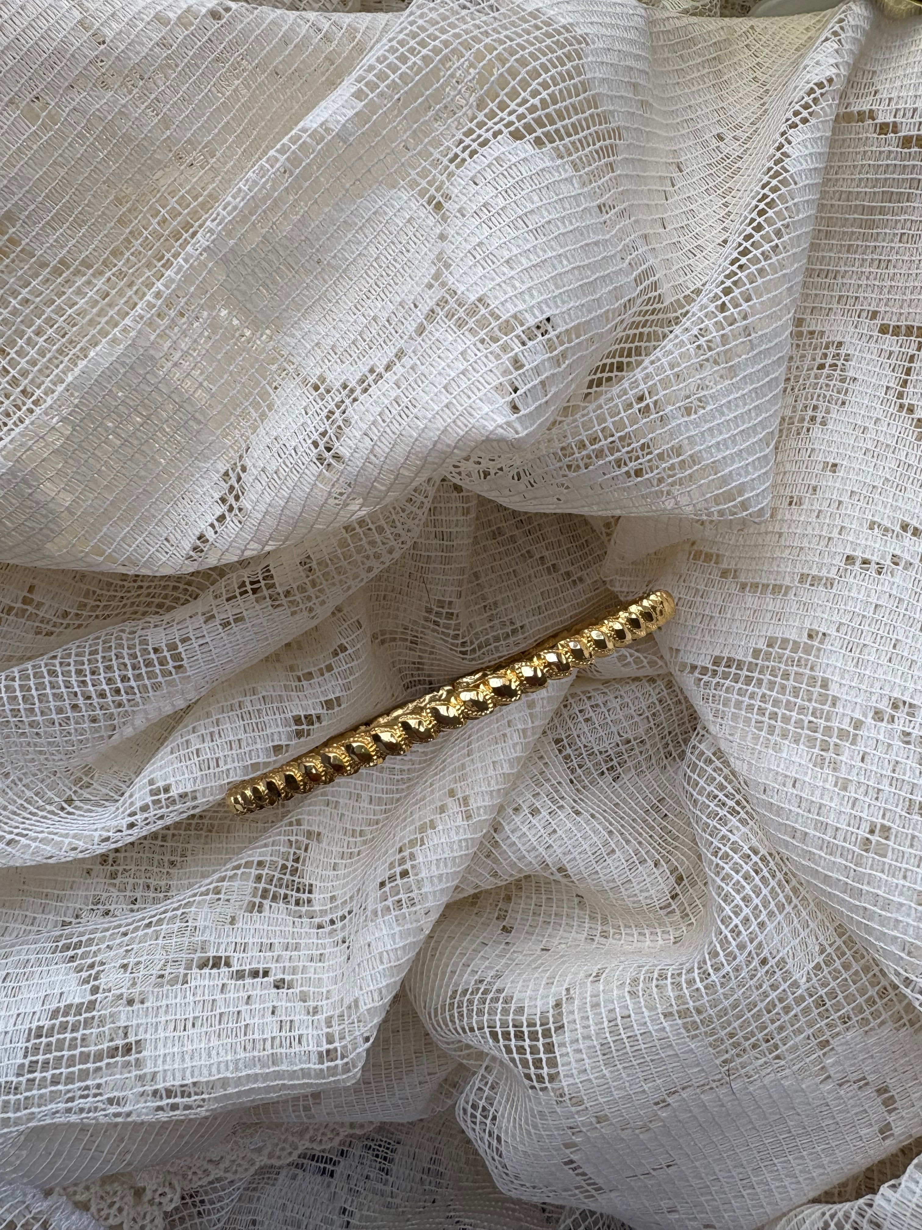 Gold filled bangle