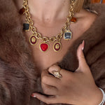 Robert rose necklace