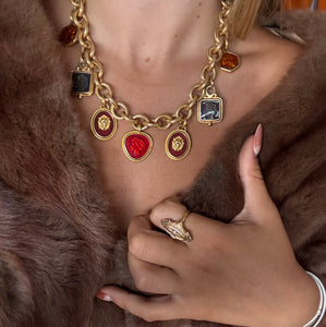 Robert rose necklace