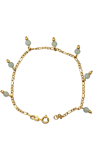 Solid gold bracelet
