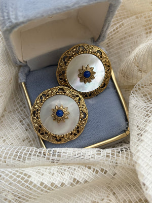 Celestial costume earrings