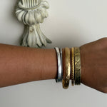 Gold bangle set