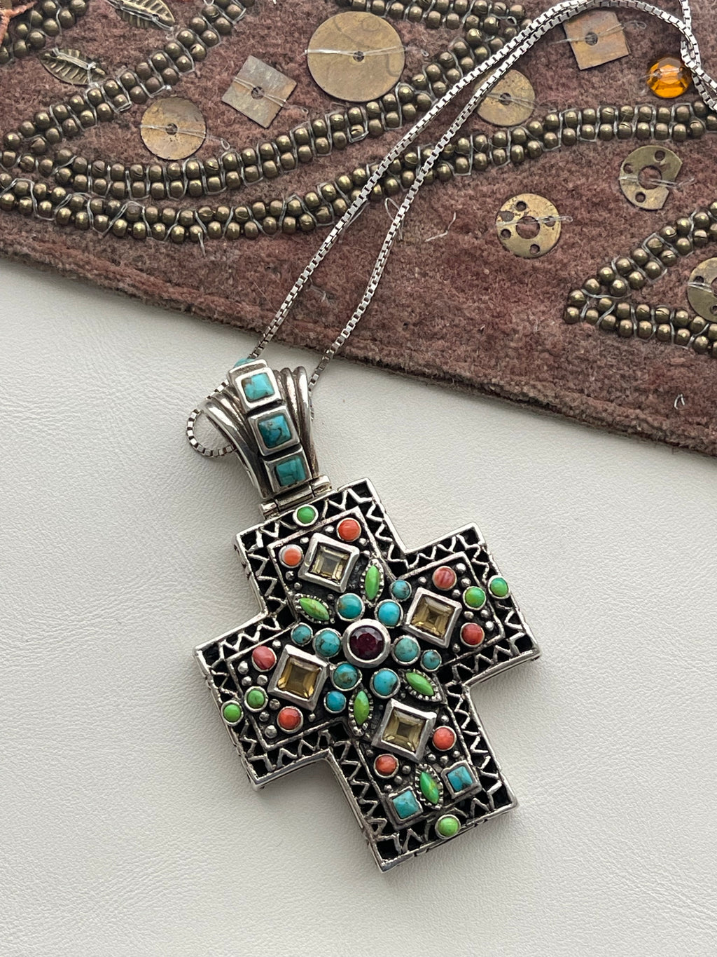 925 Cross pendant