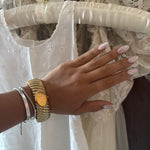 Geneva gold watch cuff