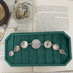 1940s Coin bracelet