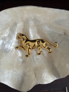 Puma brooch