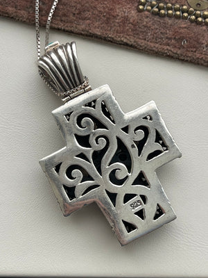 925 Cross pendant