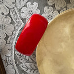 Acrylic mod 80s red bangle