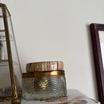 Brass bone inlay bangle