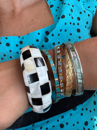 Mother of pearl bangle