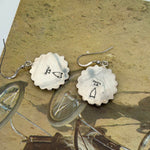 Turquoise sunburst Navajo earrings