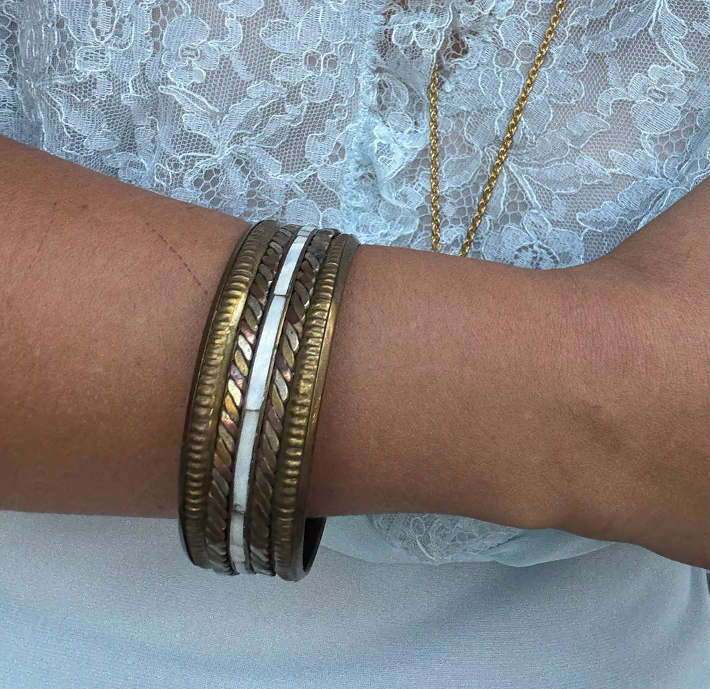 Brass bangle