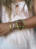 Amber Leaf Cuff