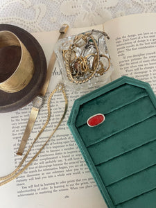 Coral 925 ring