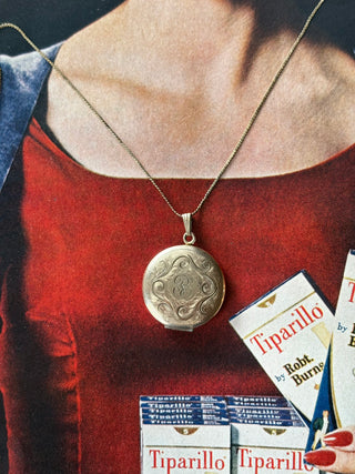 Gold filled B Locket