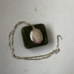 L locket necklace