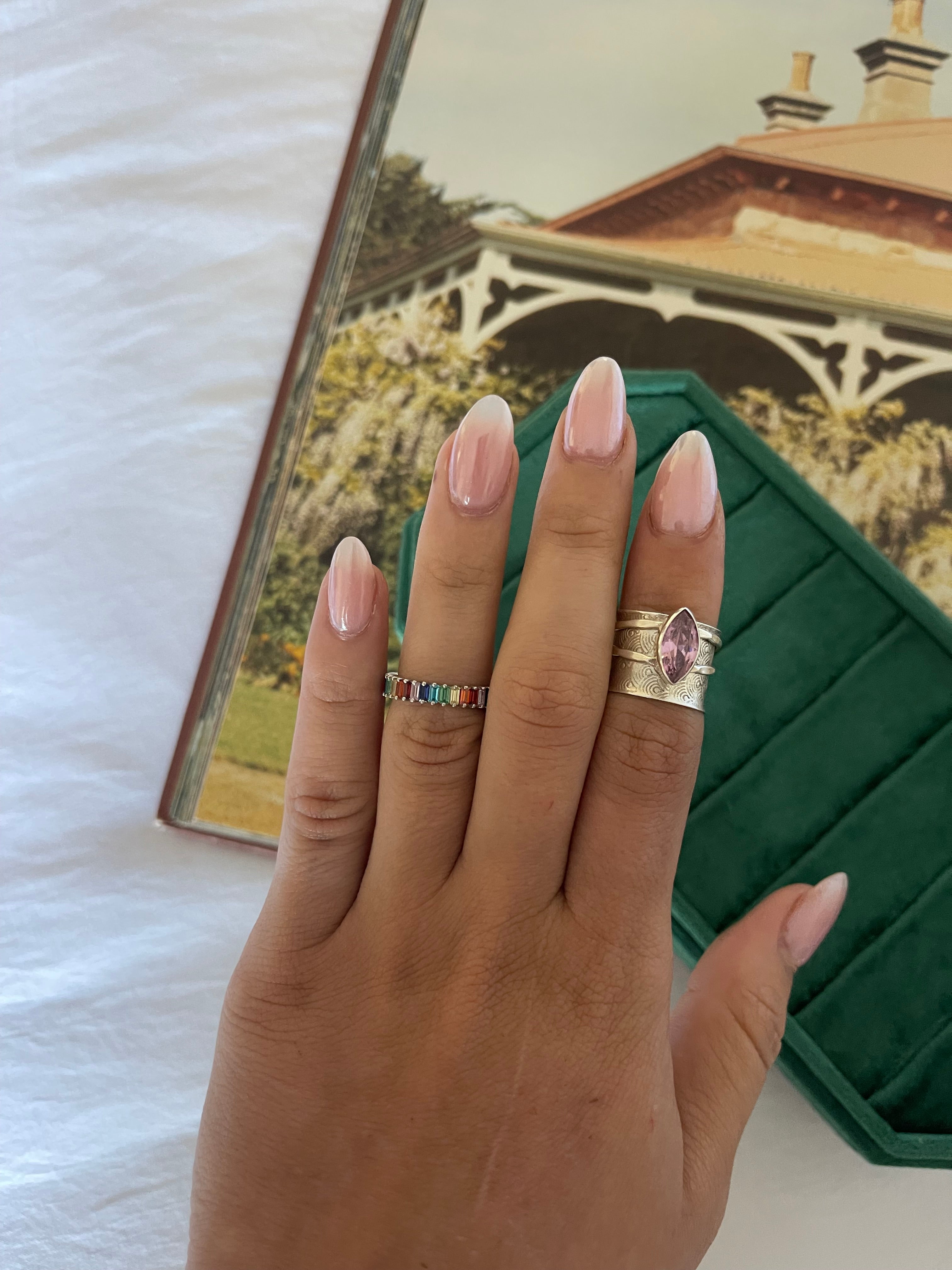 Rainbow eternity band