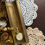 17 jewel Swiss clock pendant
