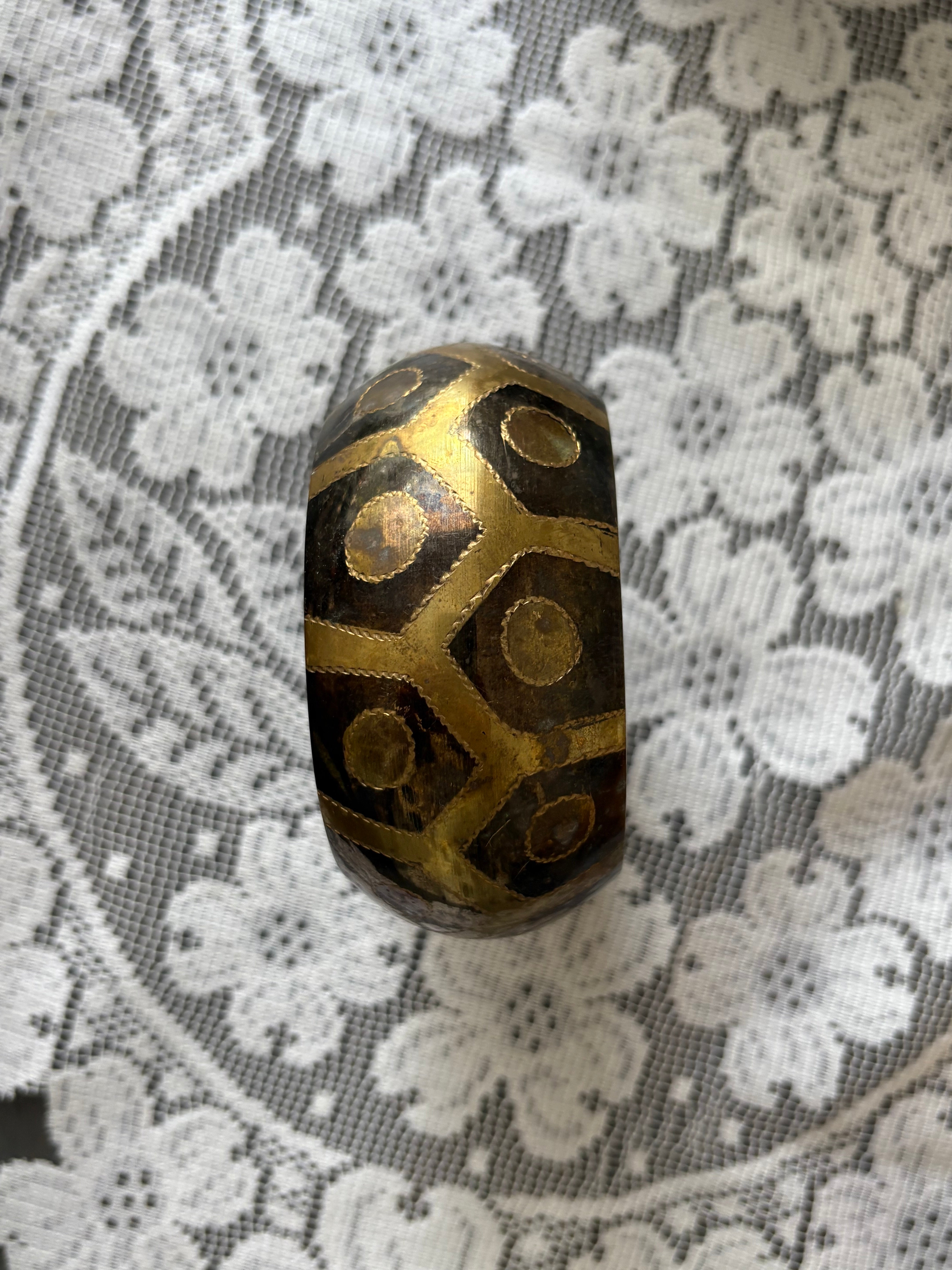 Brass bangle