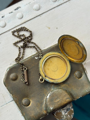 Victorian gold filled locket