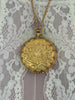 Compact mirror necklace