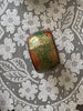 Brass floral bangle