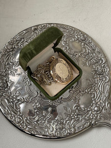 L locket necklace