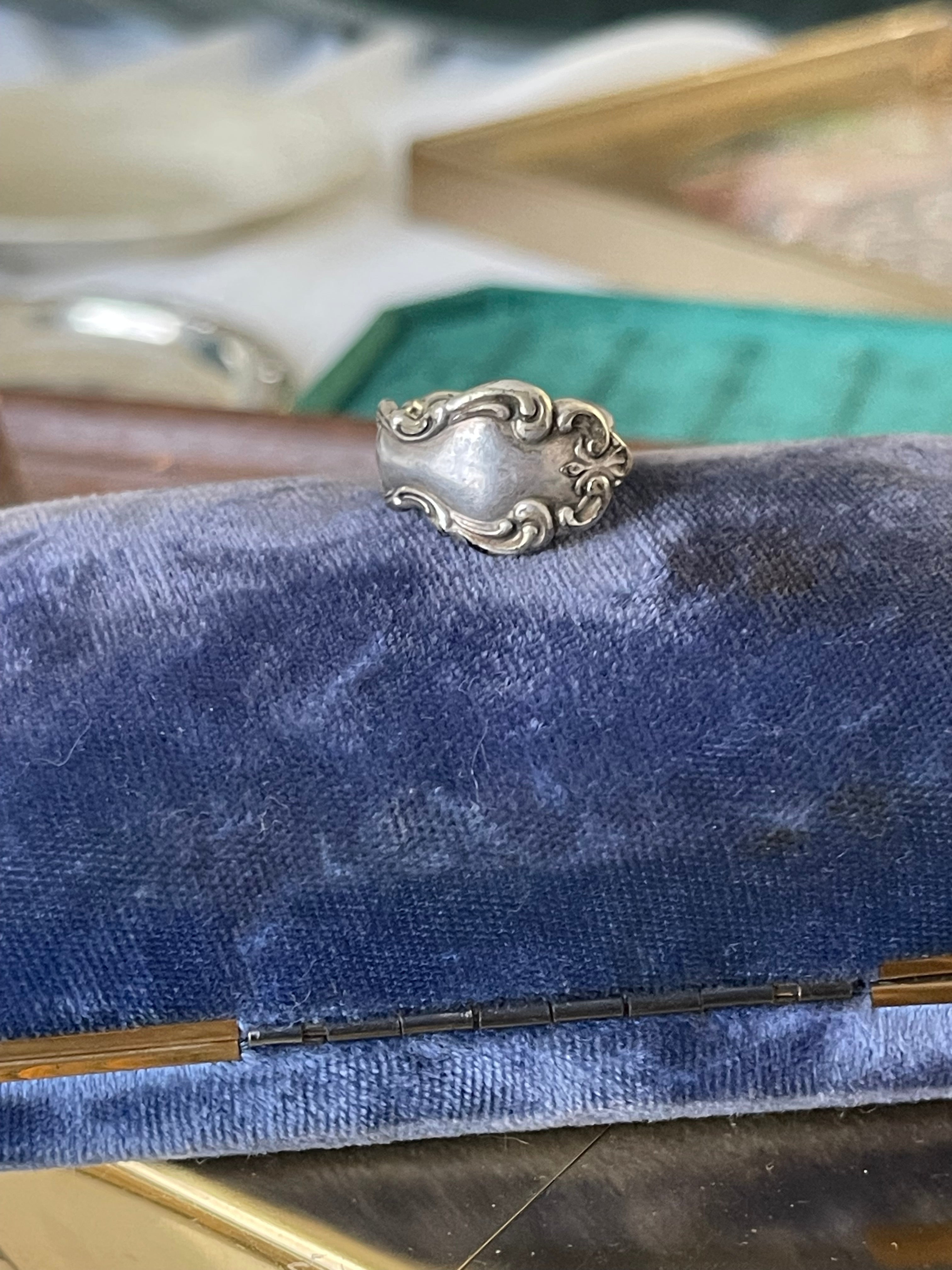 925 spoon ring