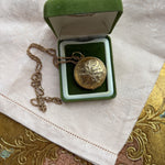 Etched locket